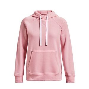 NWOT Women’s Under Armour Rival Fleece Hoodie in Pink
